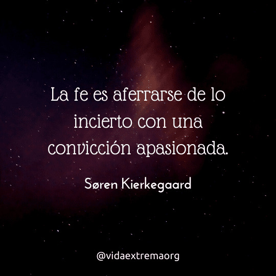 Una convicción apasianda - Soren Kikgaard