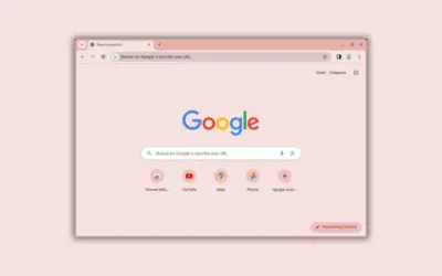 Minimalist Beetroot Juice theme for Chrome browser with deep red background