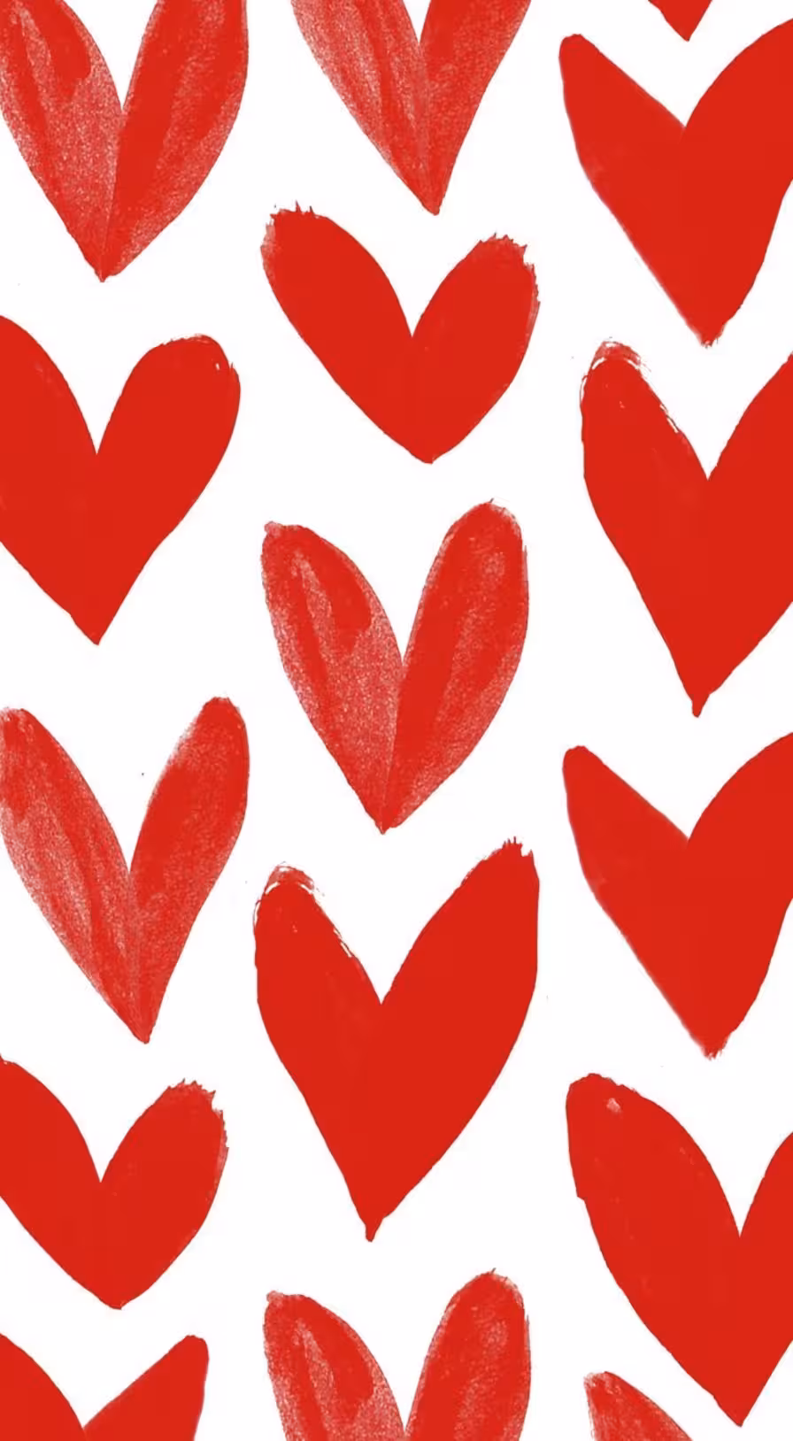 Fondo de feliz dia del amor con corazones