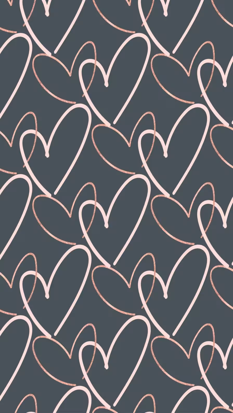 Feliz día de la amistad con diseño tierno de corazones suaves