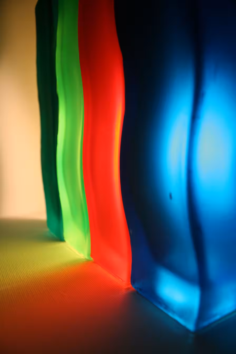 Fondo para diapositiva con luces neon