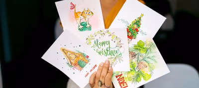 Tarjetas de Navidad para el ministerio juvenil