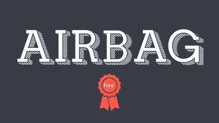 Airbag moderna fuente gratis slab serif