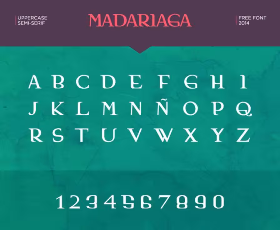 Madariaga fuentes gratis de alta calidad