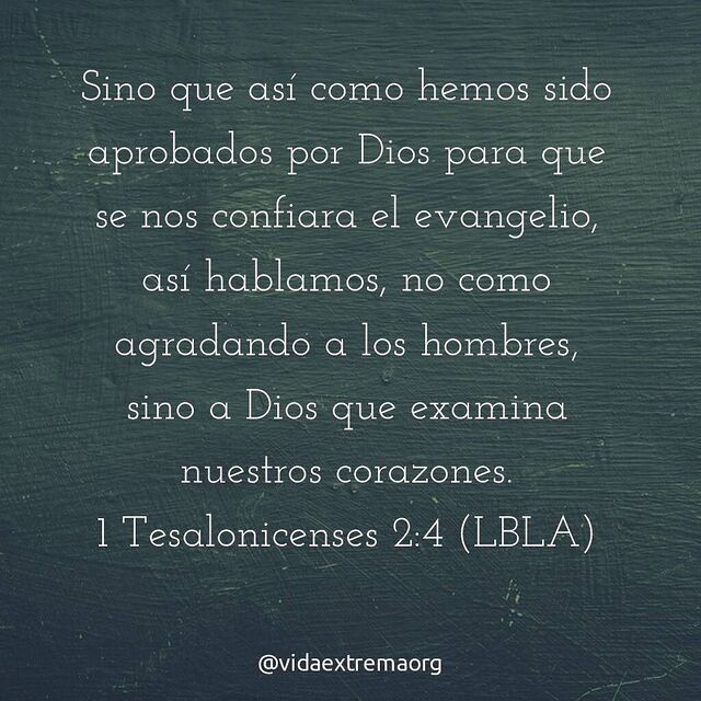 1 Tesalonicenses 2:4