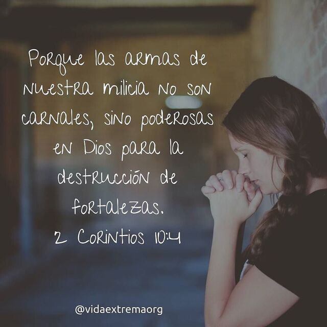 2 Corintios 10:4