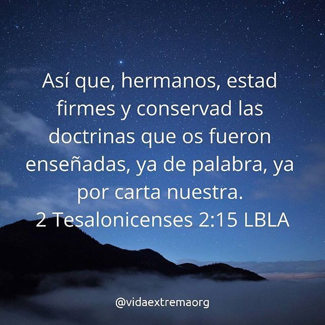 2 Tesalonicenses 2:15