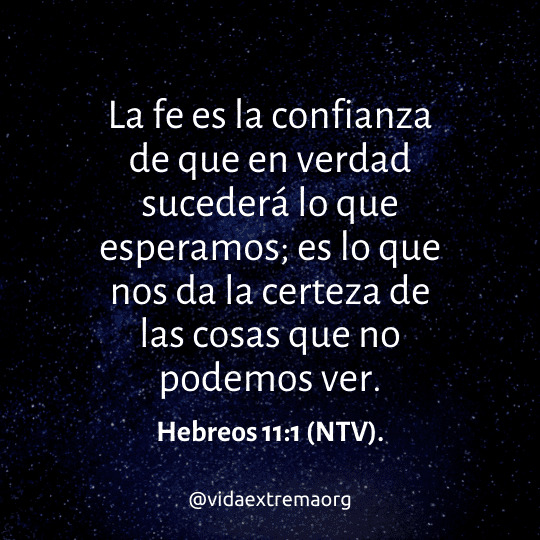 Hebreos 11:1