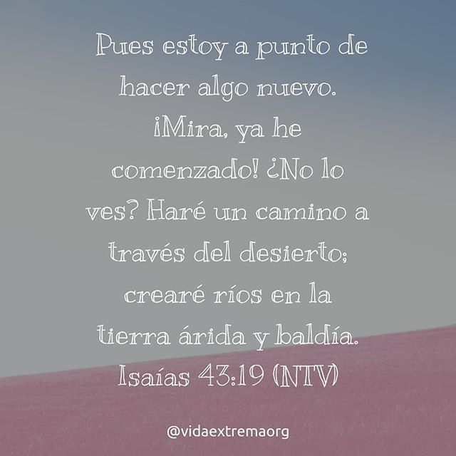 Isaías 43:19