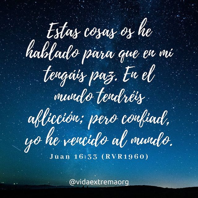 Juan 16:33