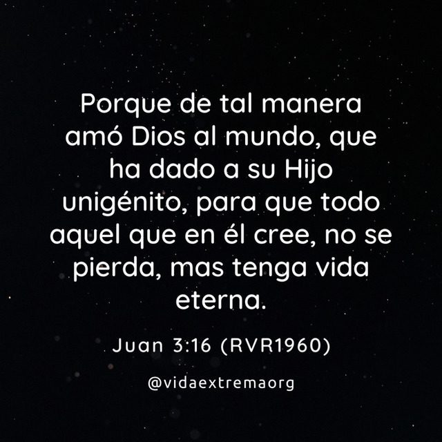 Juan 3:16