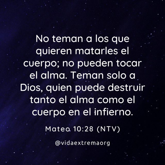 Mateo 10:28
