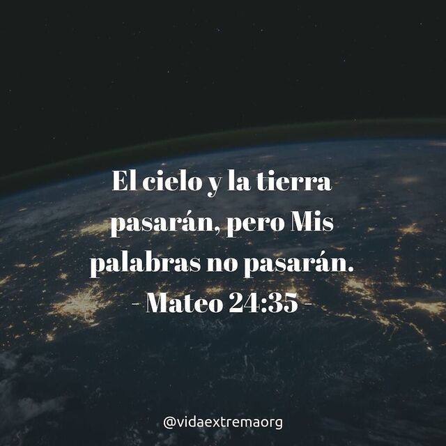 Mateo 24:35