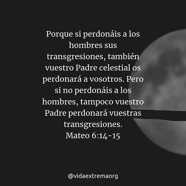 Mateo 6:14-15
