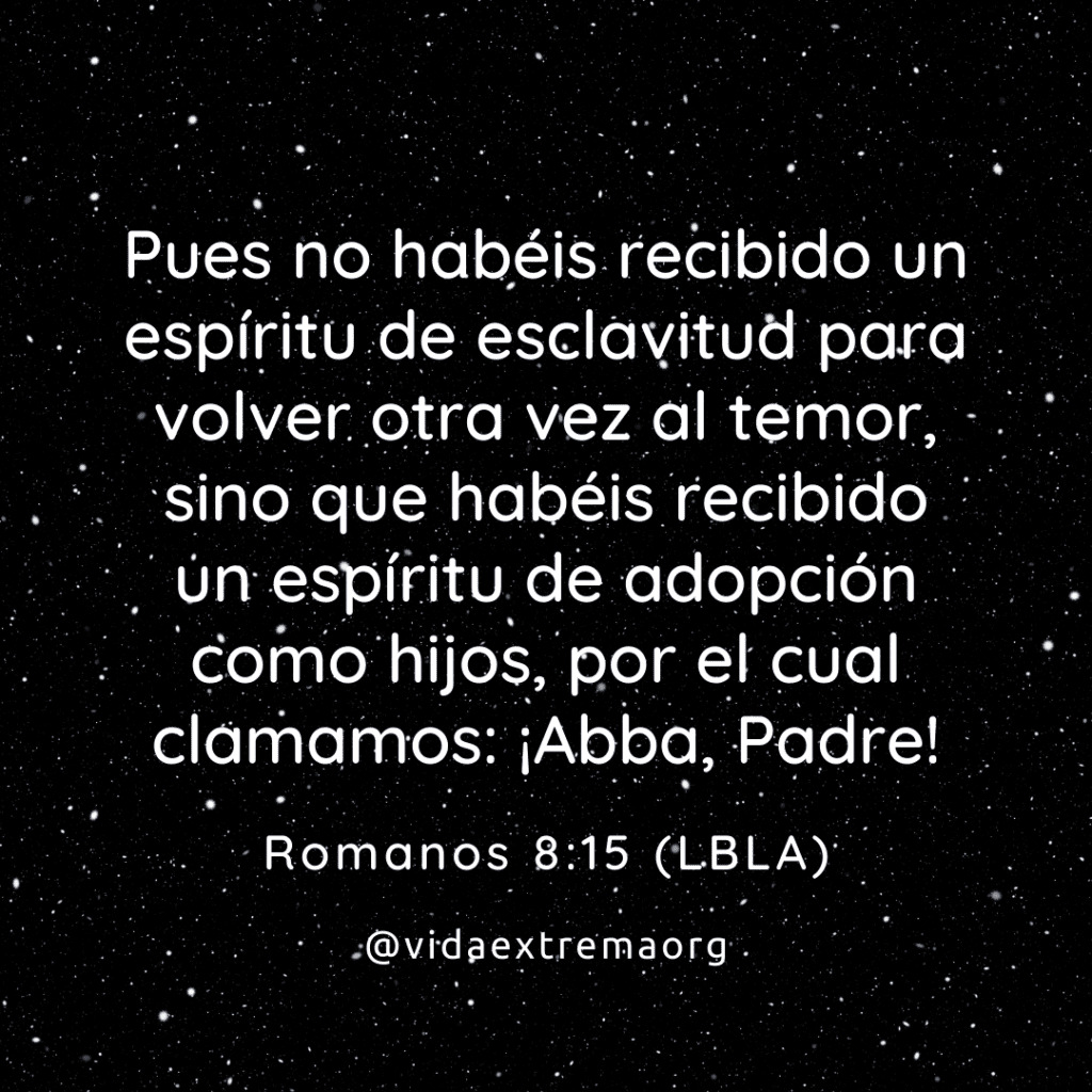 Romanos 8:15