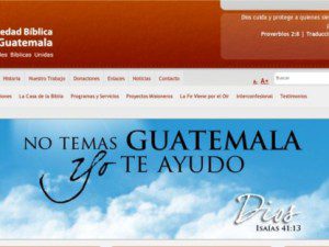 Sociedades bíblicas de Guatemala