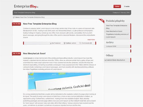 enterprise blog red