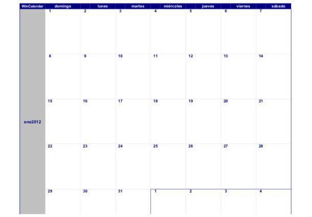Calendario 2012 pdf