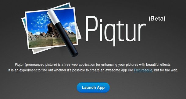 Aplicación para retocar fotos