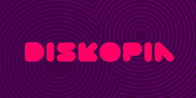 Diskopia letras gratis para diseño gráfico