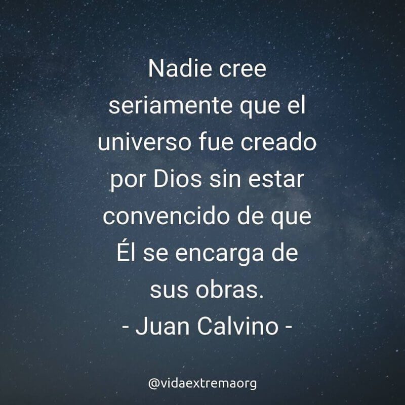 Juan Calvino - Frases cristianas