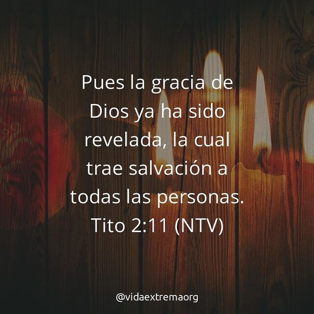 Tito 2:11 (NTV)